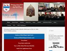 Tablet Screenshot of bishopwalsh.net